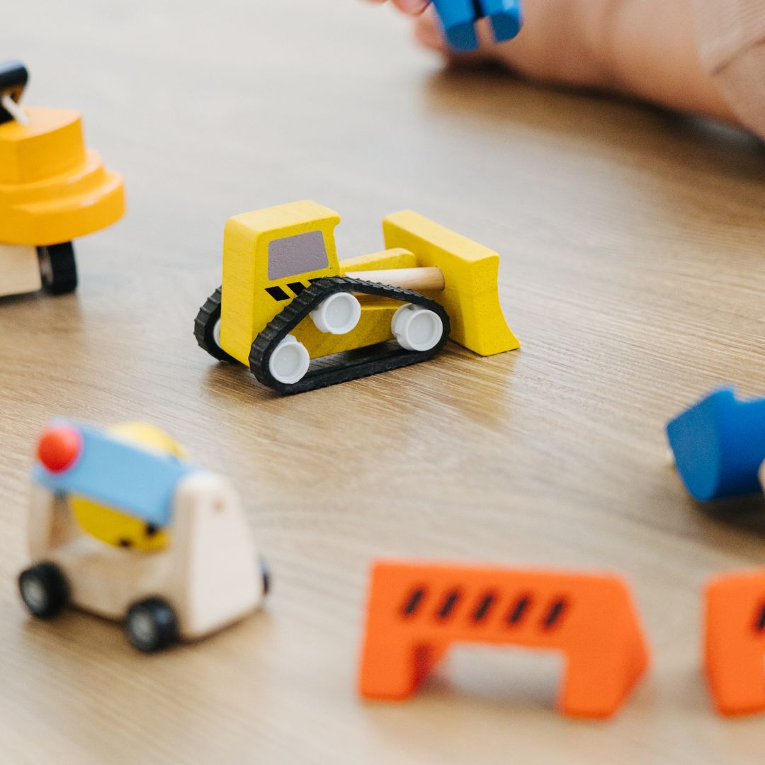 Plantoys wegenbouwset