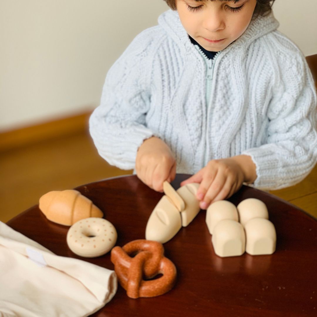 Plantoys houten brood set 11-delig