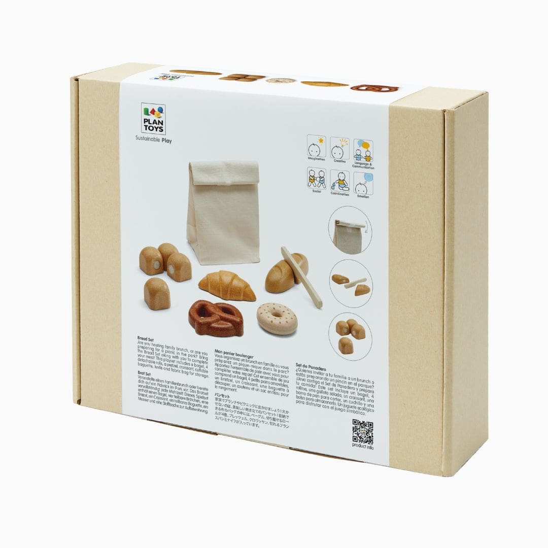 Plantoys houten brood set 11-delig