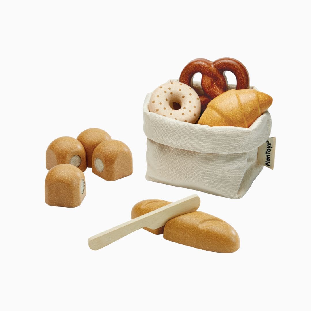 Plantoys houten brood set 11-delig