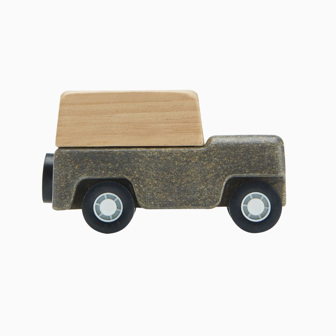 Plantoys grijze speelgoedauto