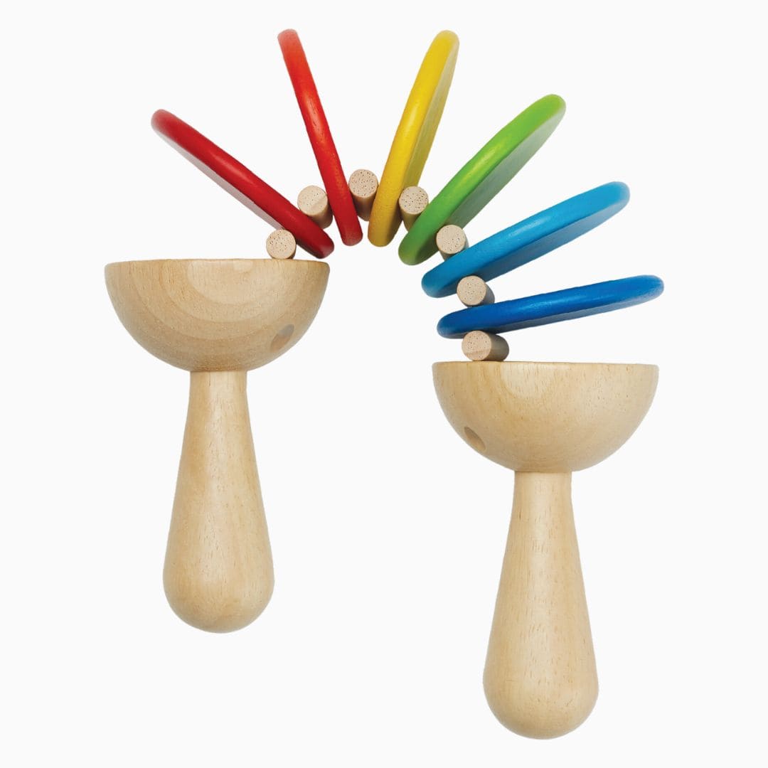 Houten klapper Plantoys