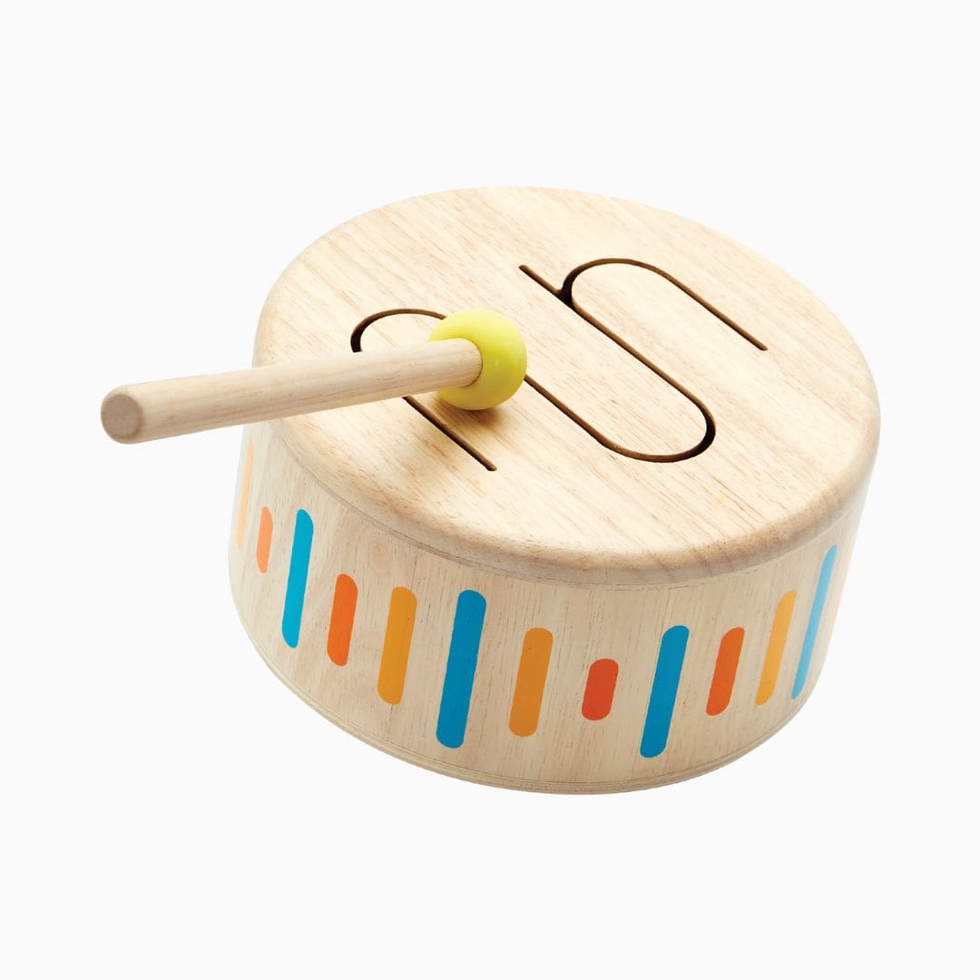 Houten trommel Plantoys
