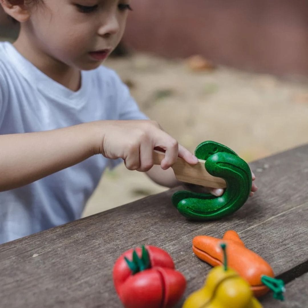 Plantoys kromme fruit en groenten