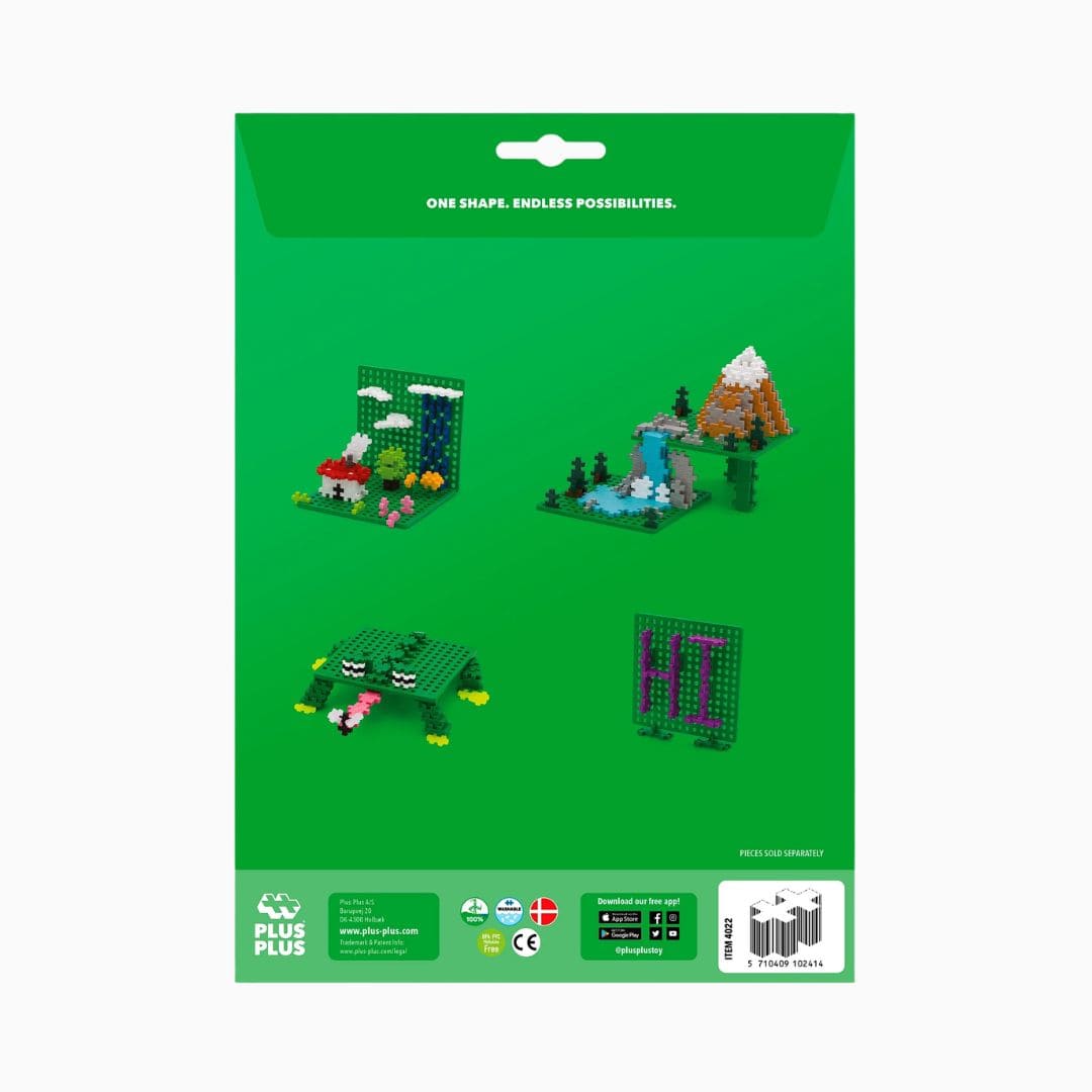 PlusPlus baseplates duo green