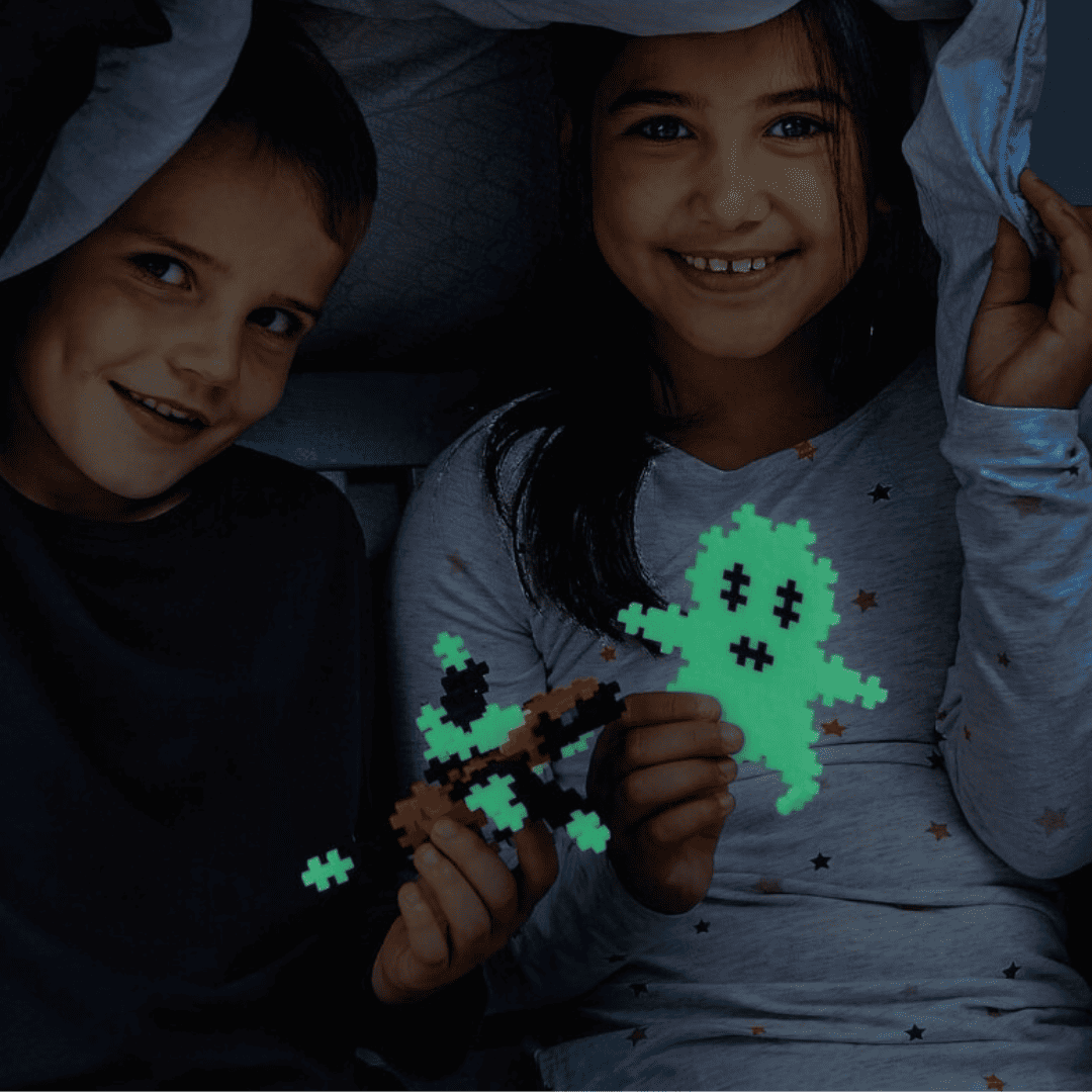 plusplus constructie speelgoed glow in de dark