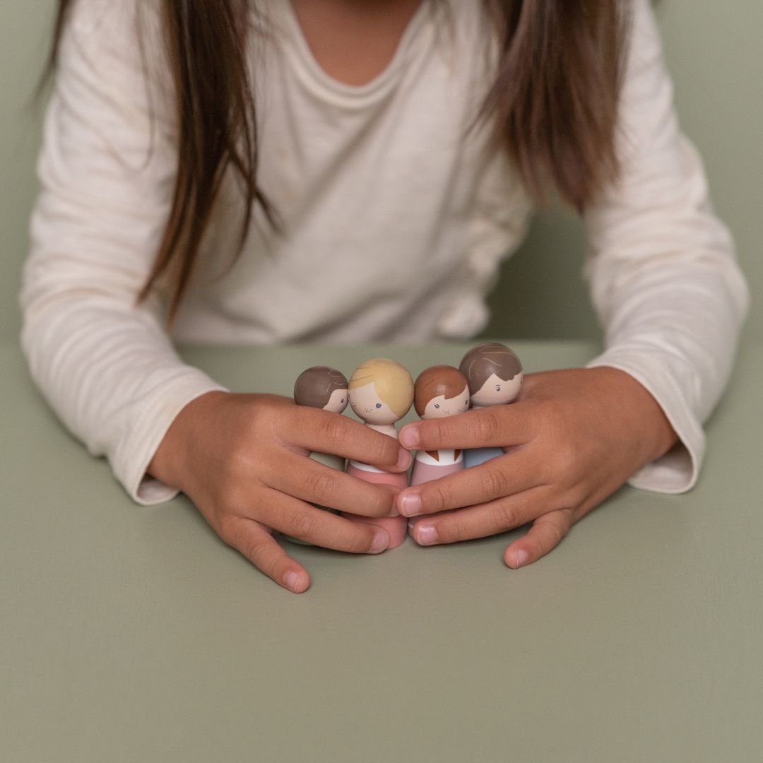 Little Dutch poppenhuis uitbreiding familie Rosa