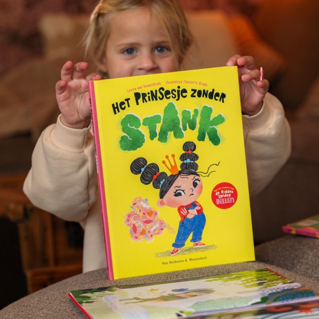 prentenboek het prinsesje zonder stank van levina van teunenbroek