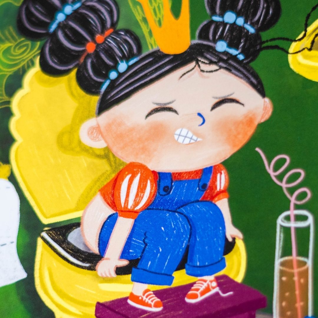 prentenboek het prinsesje zonder stank van levina van teunenbroek