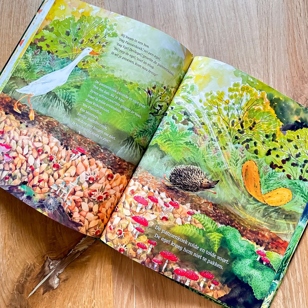 Christofoor prentenboek wij willen een pannenkoek! van auteur Tiny Fisscher en Illustrator Sophie Pluim