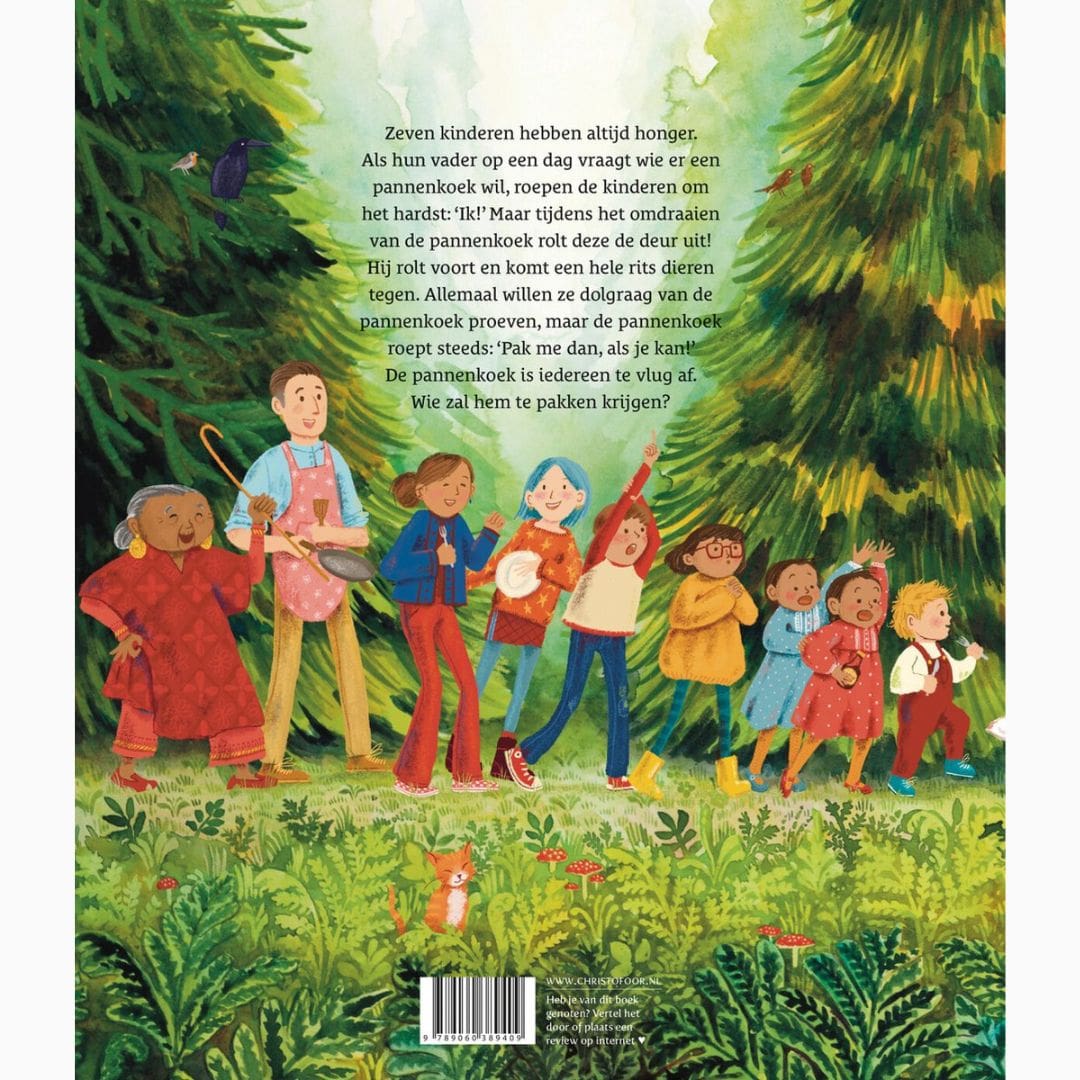 Christofoor prentenboek wij willen een pannenkoek! van auteur Tiny Fisscher en Illustrator Sophie Pluim