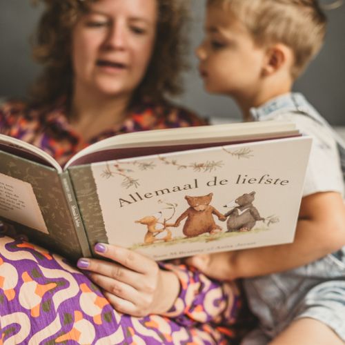 Grote collectie prentenboeken bij Studio Bambacht