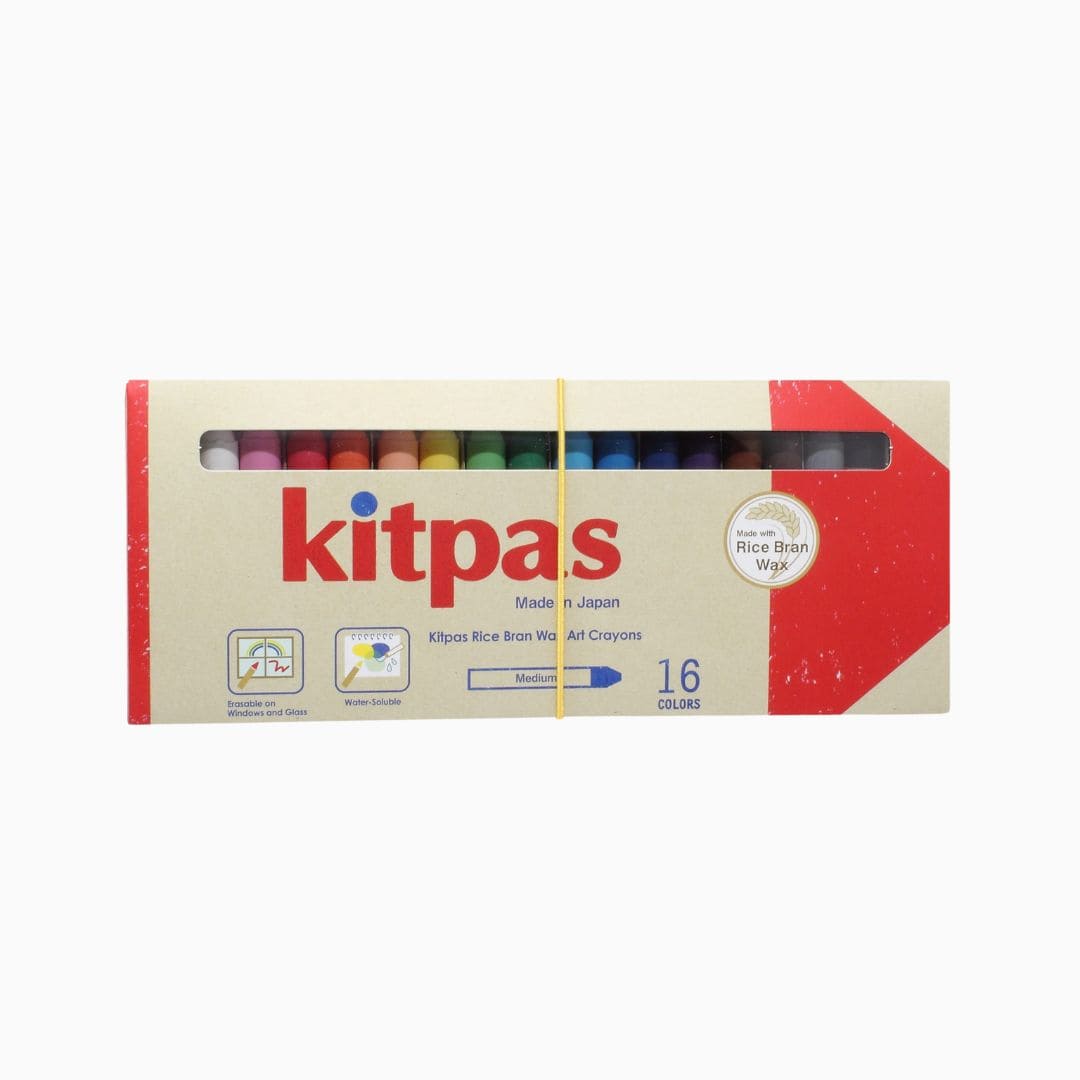 Kitpas krijtjesvan rijstwax olie set van 16