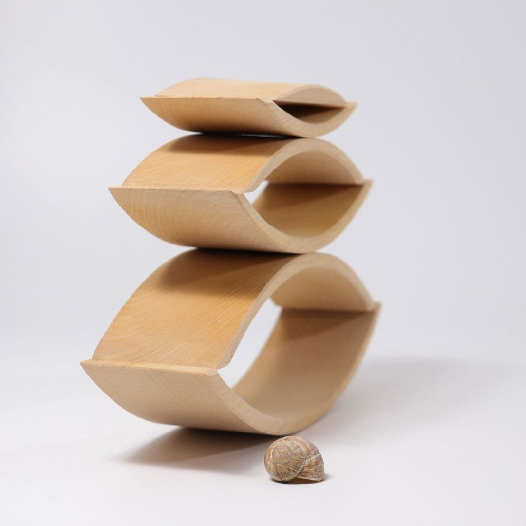 Grimm's bruggen naturel - 6-delig