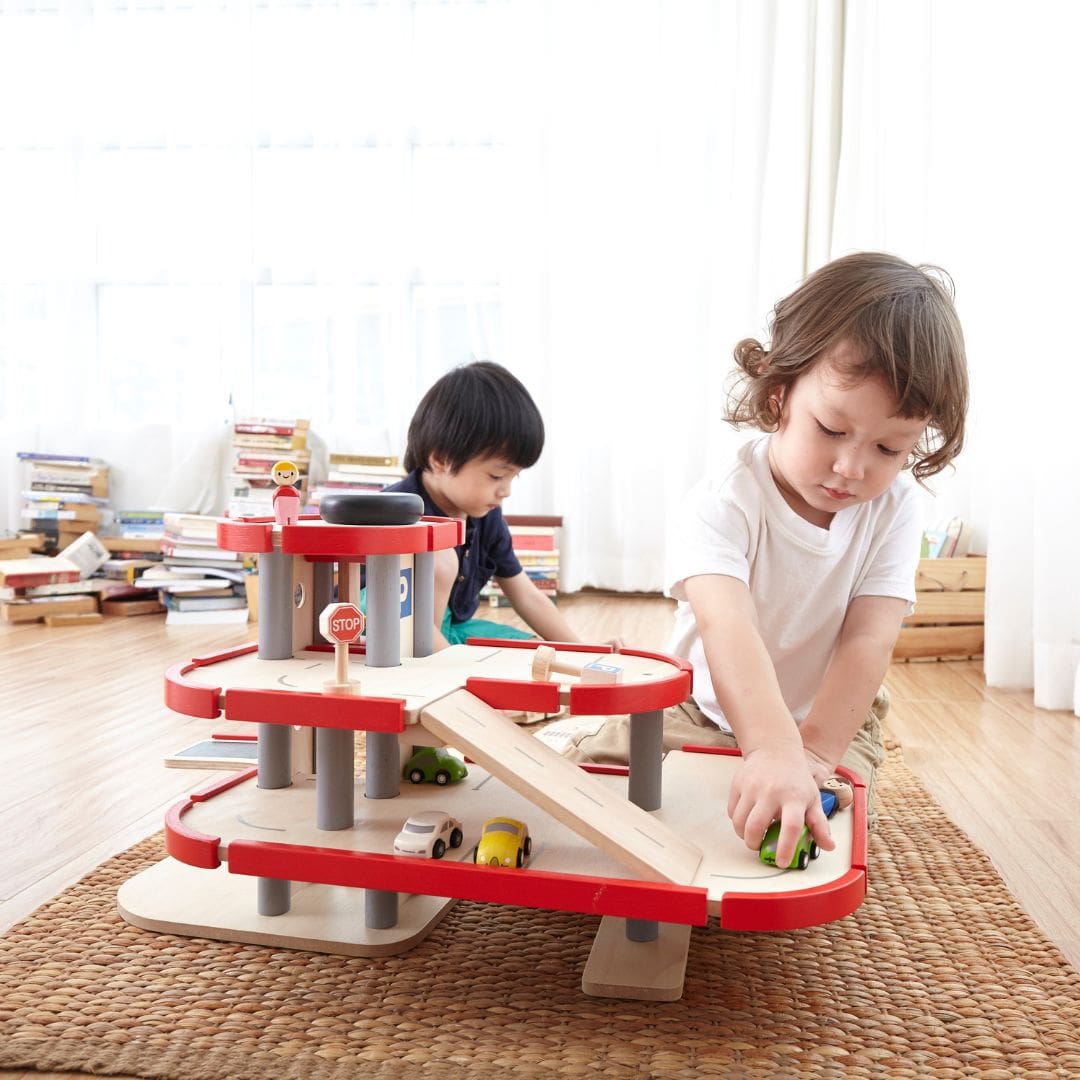 Speelgoed parkeergarage Plantoys