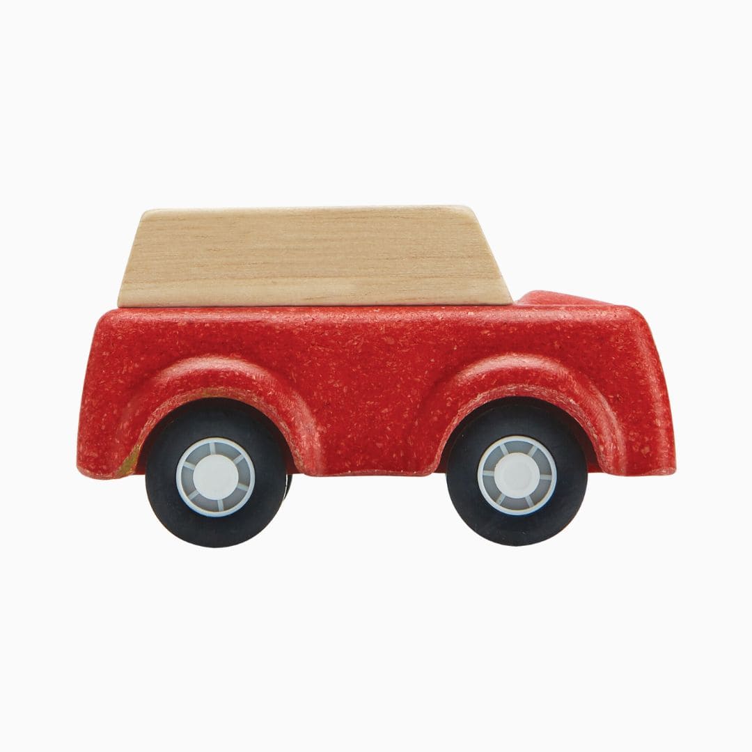 Rode SUV van plantoys