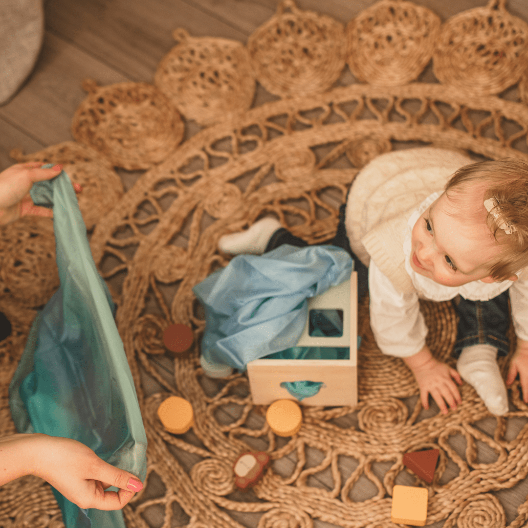 Sarah's Silks speelzijde sea middel uit de enchanted collectie