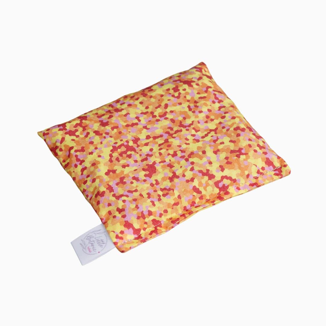 Sensorisch pittenzakje van Little Botanic Label bijpassen bij de confetti super warm stapelstein steen