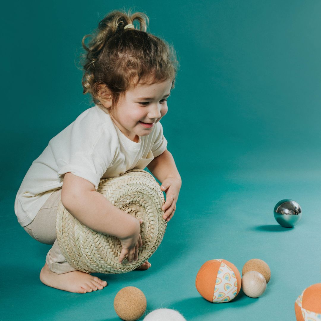 Petit Boum sensorische ballen - set van 5