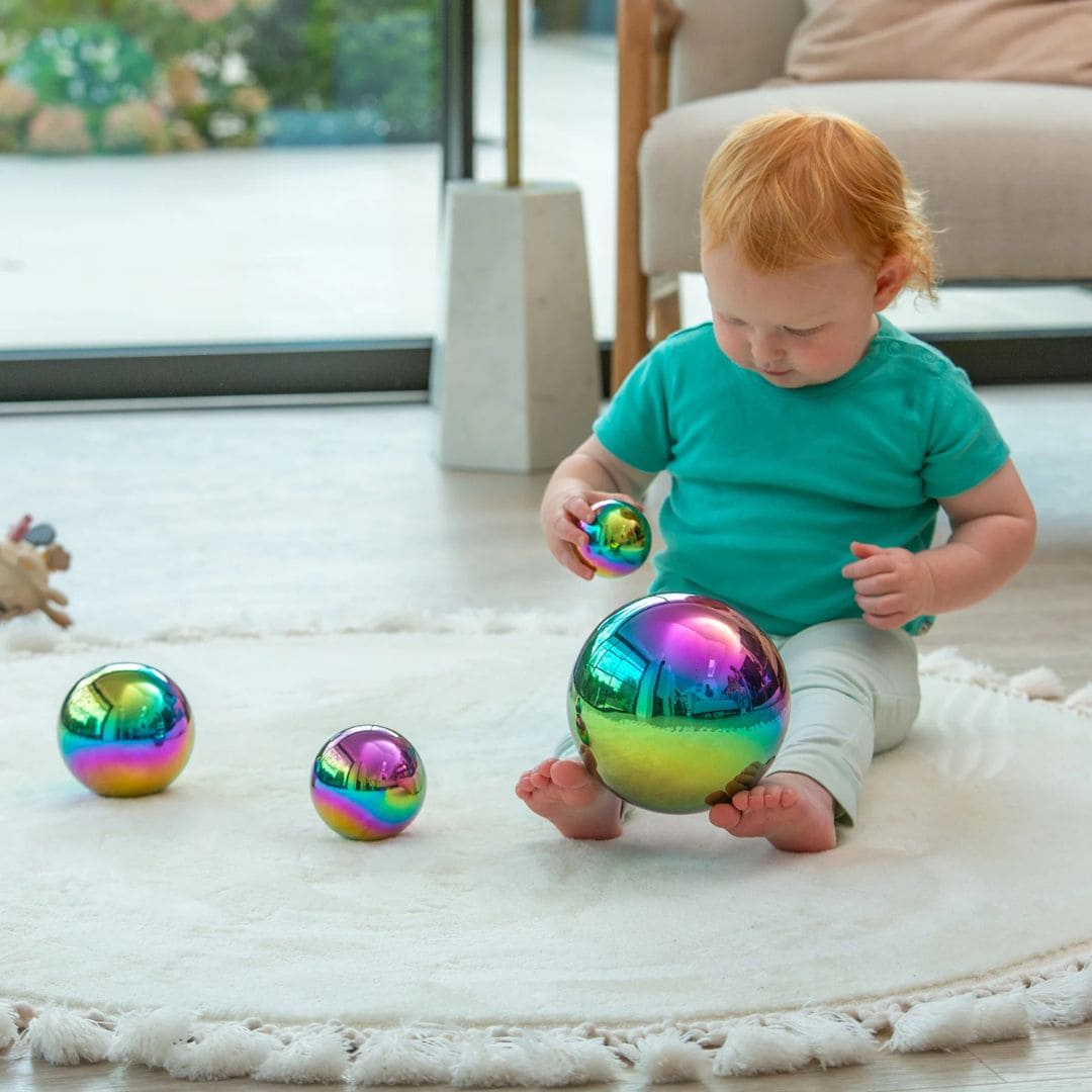 Tickit sensorische reflecterende Color Burst-ballen