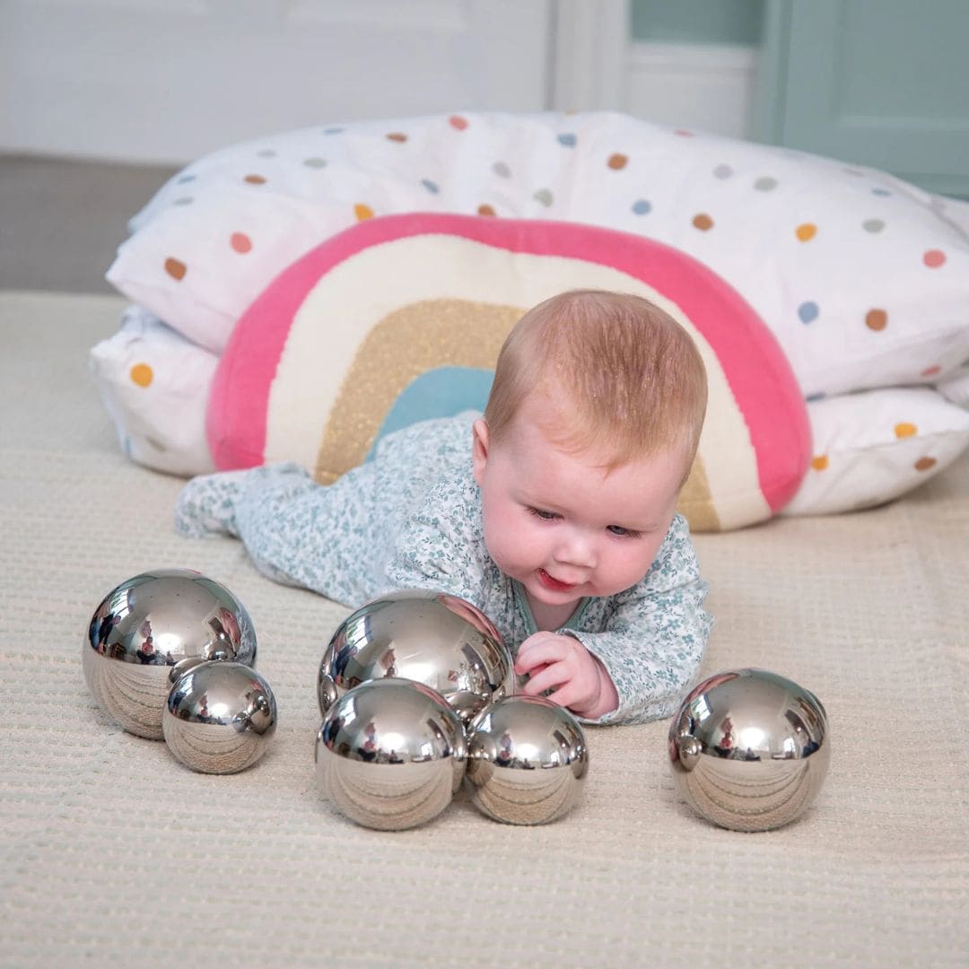 Tickit sensorische reflecterende geluidsballen