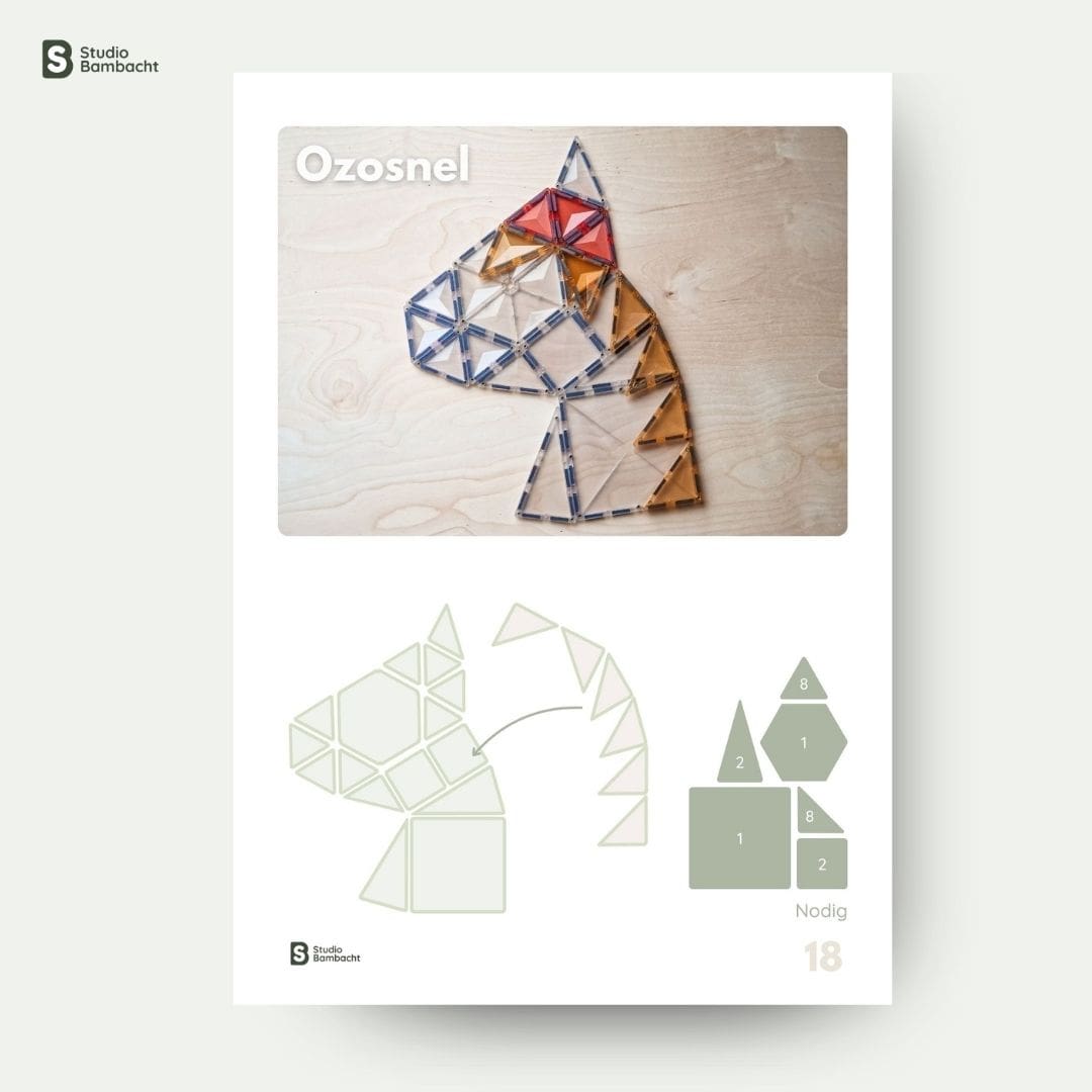 Connetix speelgids met Sinterklaas bouwideeën voor magnetische tegels