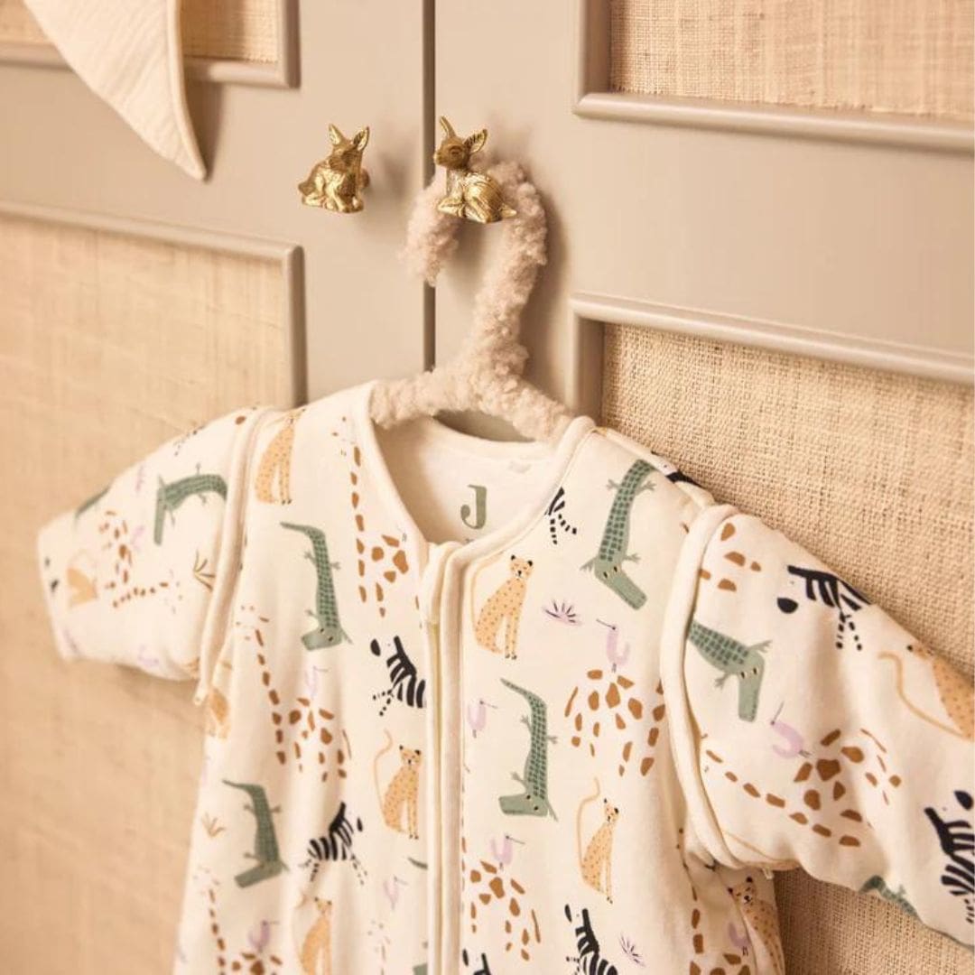 Jollein slaapzak met afritsbare mouwen - Jungle Jambo