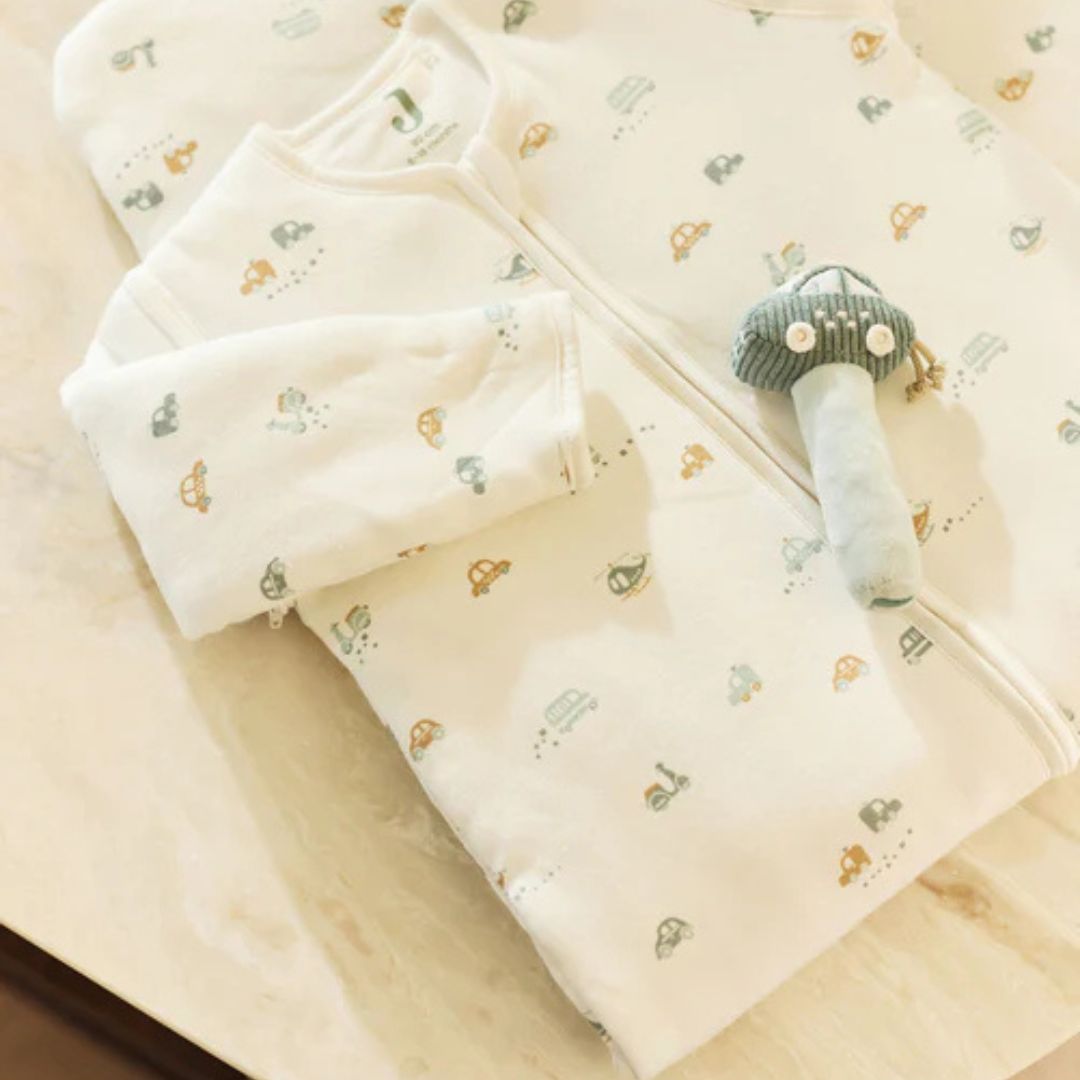 Jollein slaapzak met afritsbare mouwen - on the go