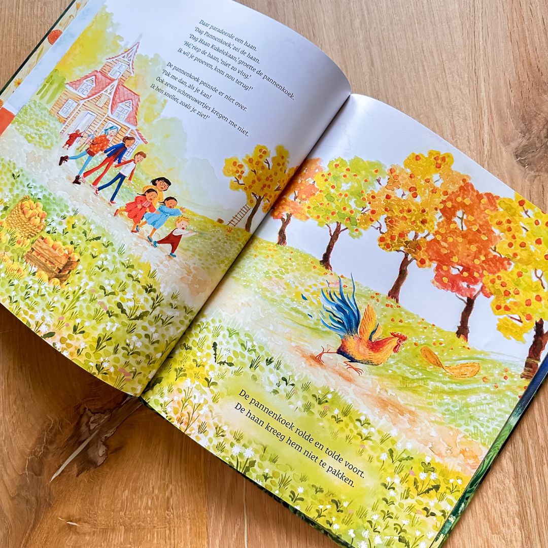 Christofoor prentenboek wij willen een pannenkoek! van auteur Tiny Fisscher en Illustrator Sophie Pluim