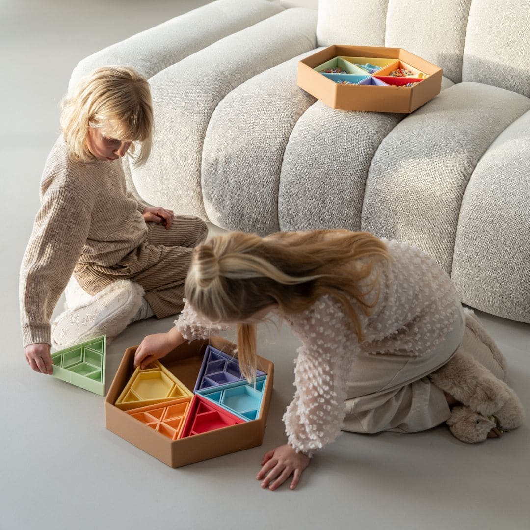 Grennn mandigo speelbak zeshoek