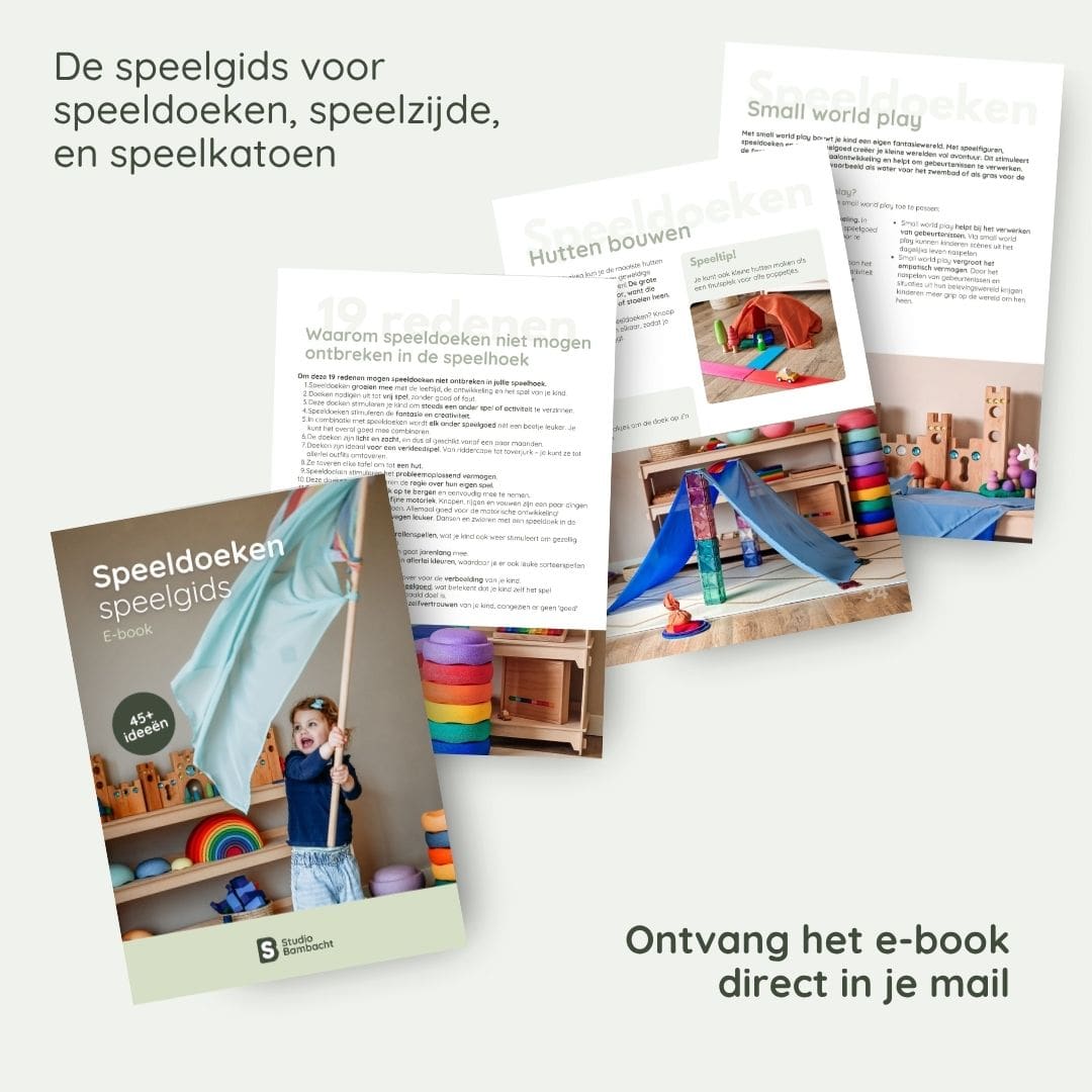 peelgids over speeldoeken, speelzijde en speelkatoen bij Studio Bambacht