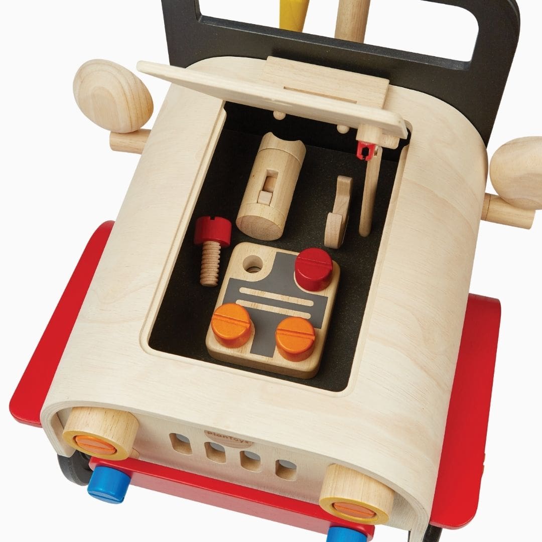 Plan Toys automonteur speelset