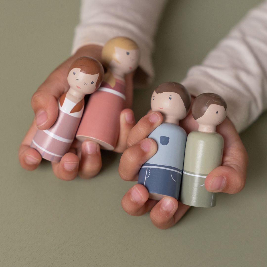 Little Dutch poppenhuis uitbreiding familie Rosa