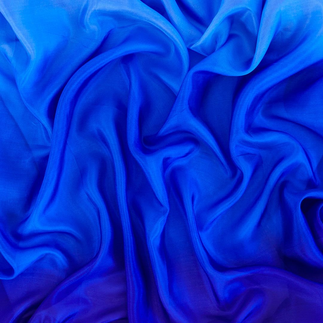 Speelzijde medium van Sarah's Silks valentijnscollectie in de kleur blueberry blauw