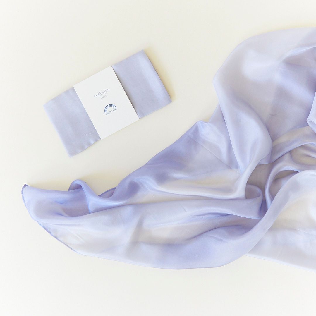 Sarah's Silks speelzijde doek mini stone uit de Earth collectie