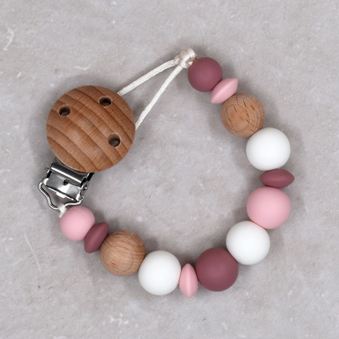 Speenkoord zonder naam oudroze van Studio Bambacht