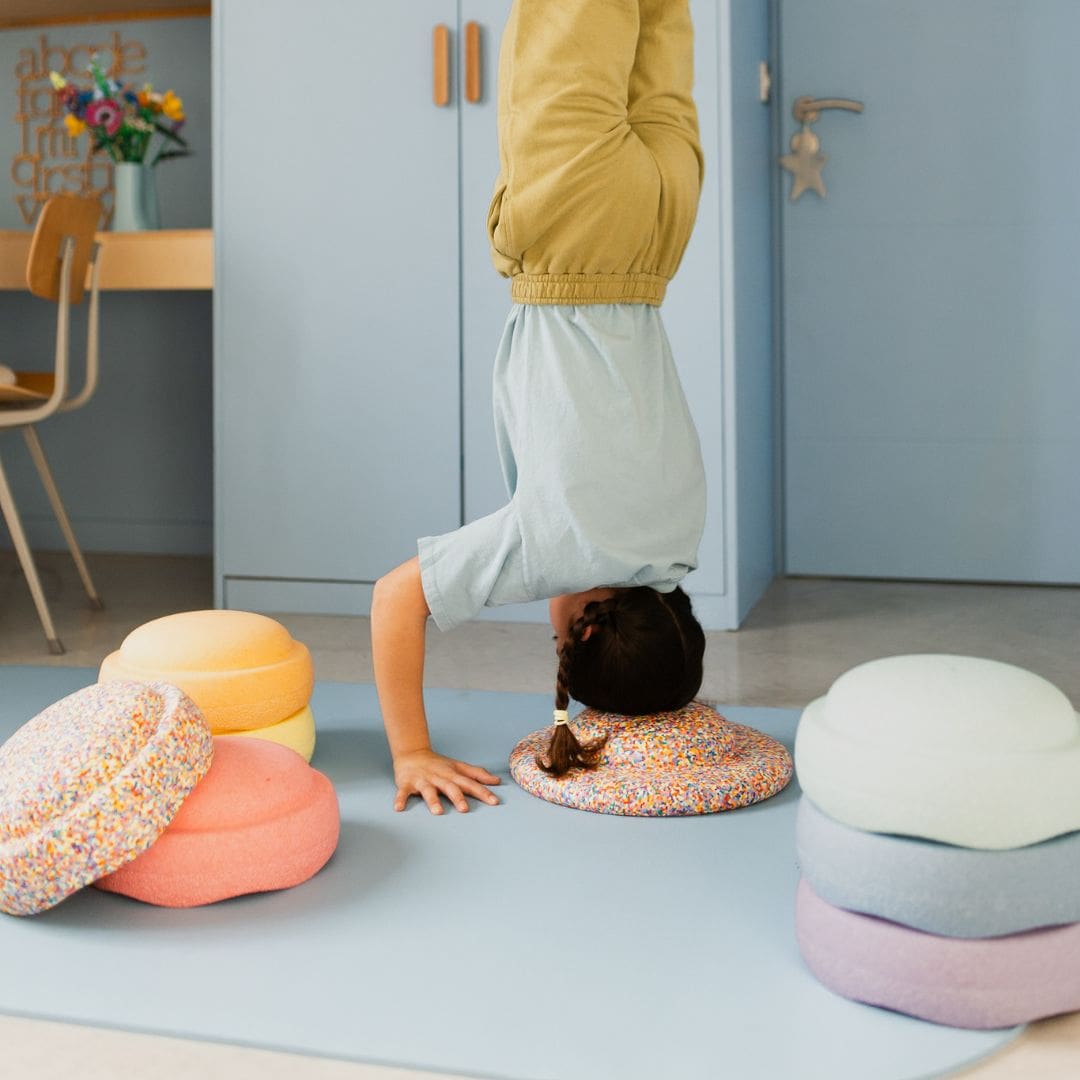 Stapelstein Pastel 6+1 super confetti set met extra original super confetti steen