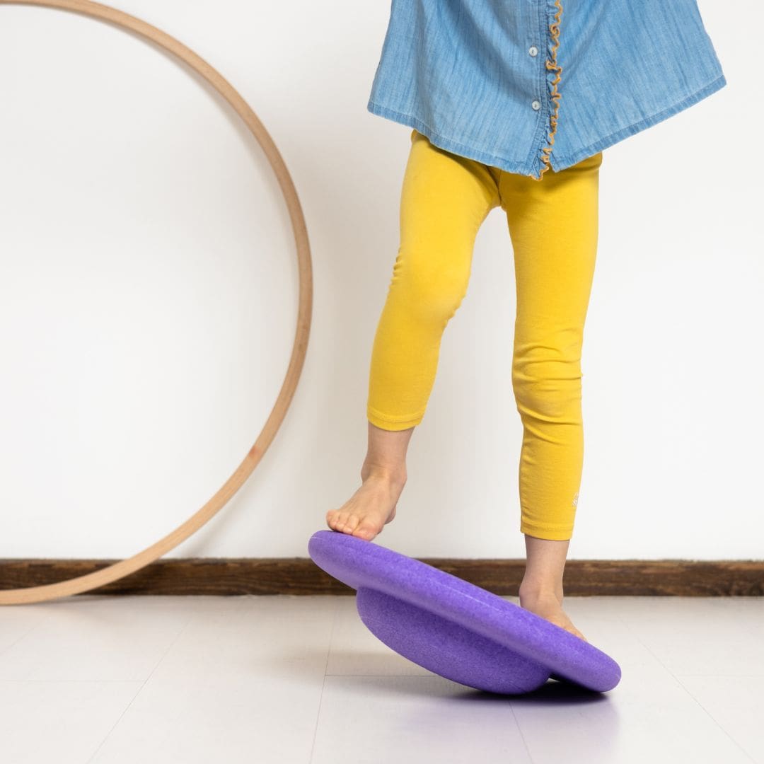 Stapelstein balance board balancebord paars