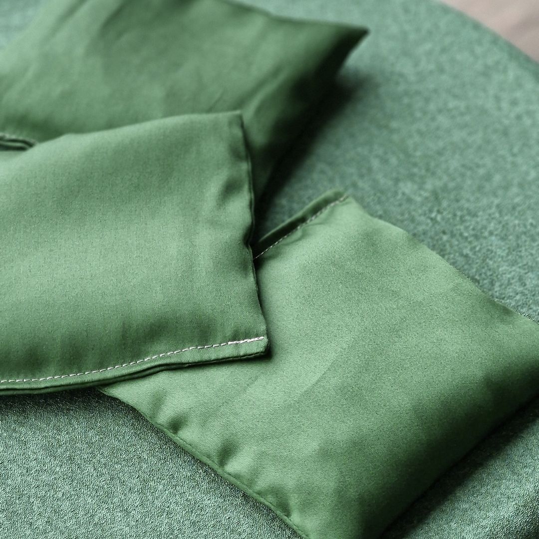 Little Botanic Label pittenzakje - donkergroen