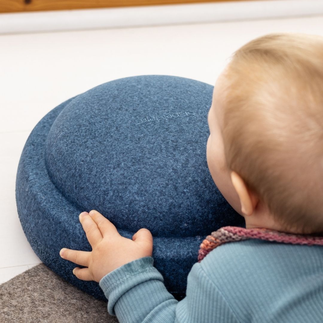 Stapelstein steen donker blauw