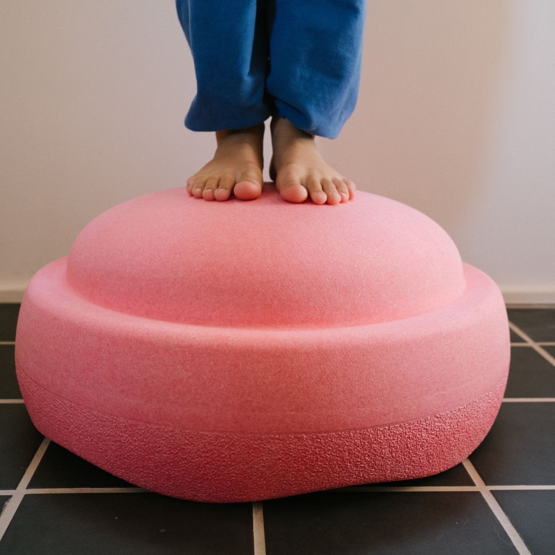 stapelstein steen grow licht rood