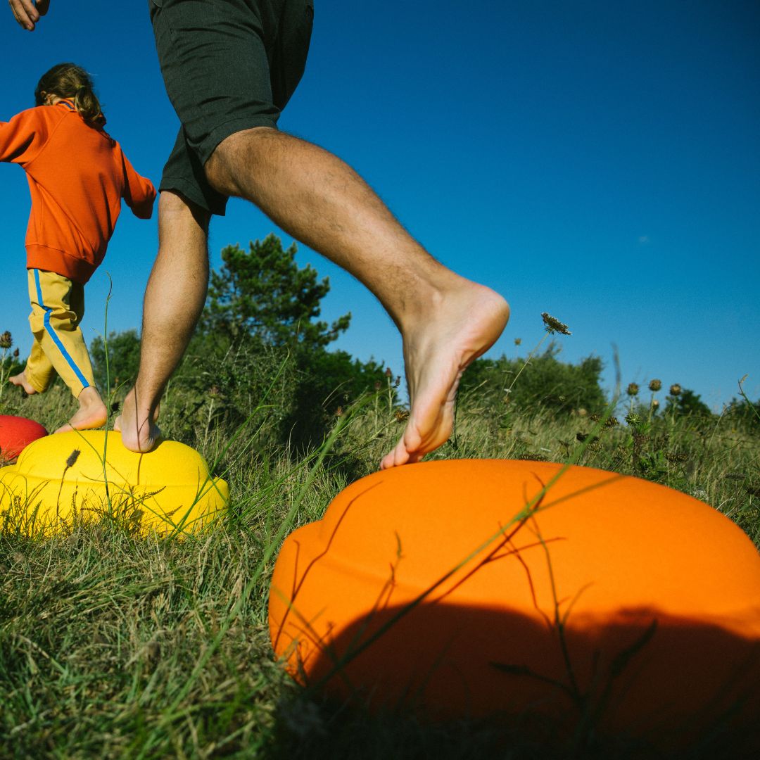 Stapelstein grow steen oranje