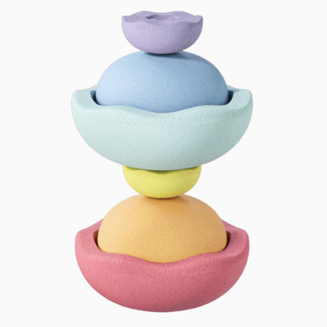 Stapelstein Inside Pastel stapstenen set van 6