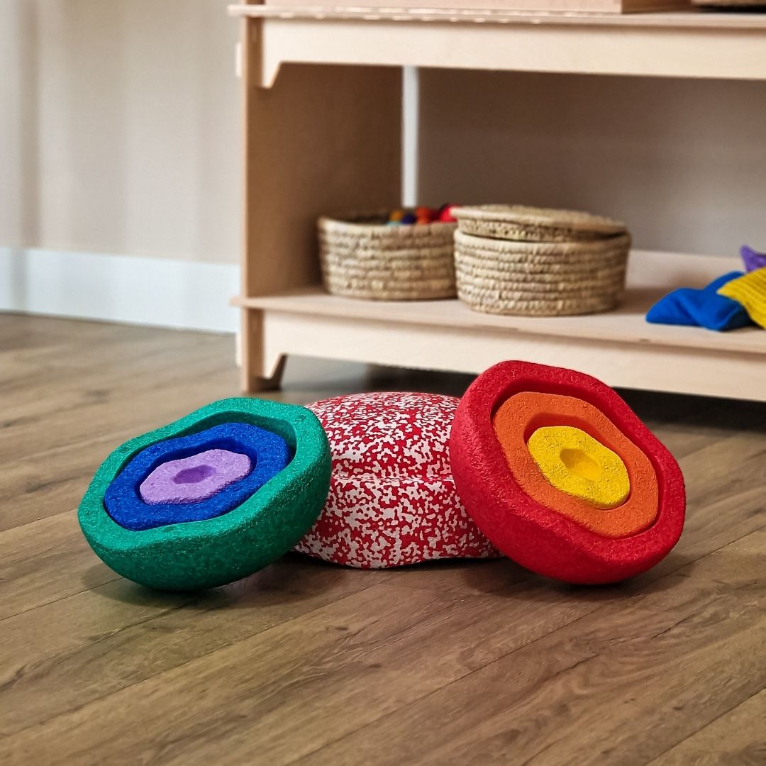 Stapelstein inside limited edition kerstspecial blush en red sprinkles