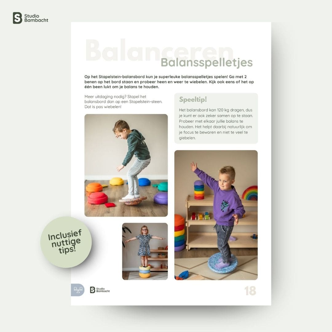 Stapelstein spelideeën speelgids