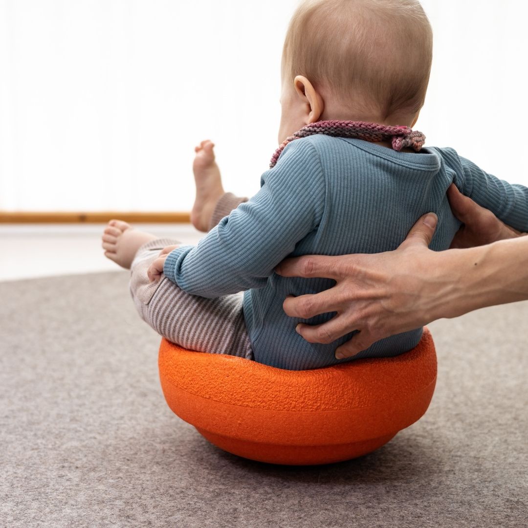 Stapelstein stapelsteen oranje