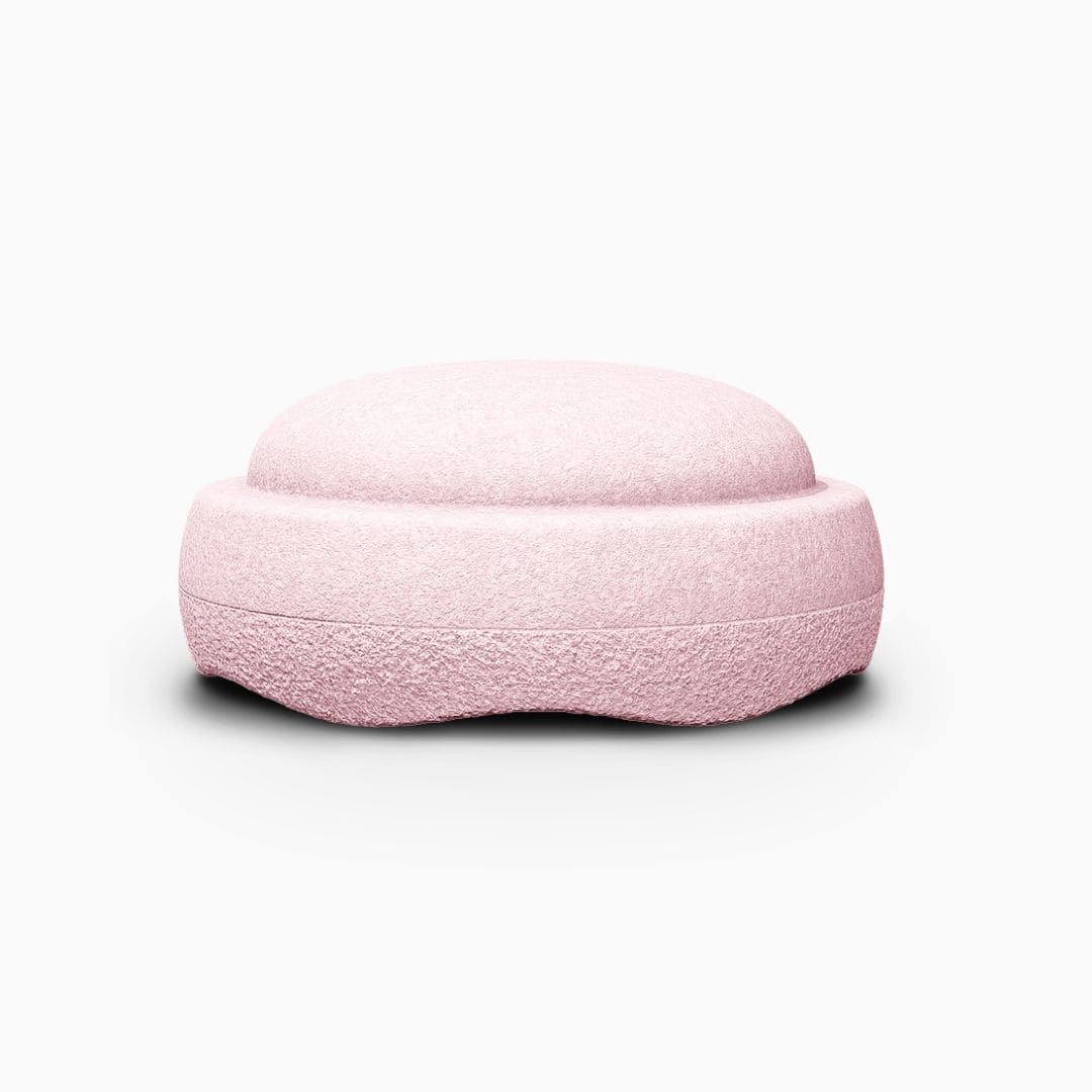 Stapelstein original steen in de kleur rose licht roze