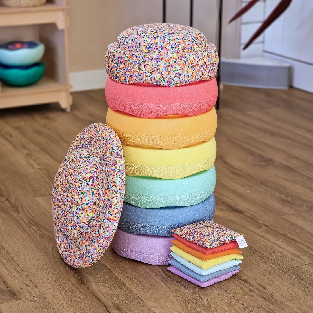 Stapelstein aanbieding voordeelbundel super confetti pastel