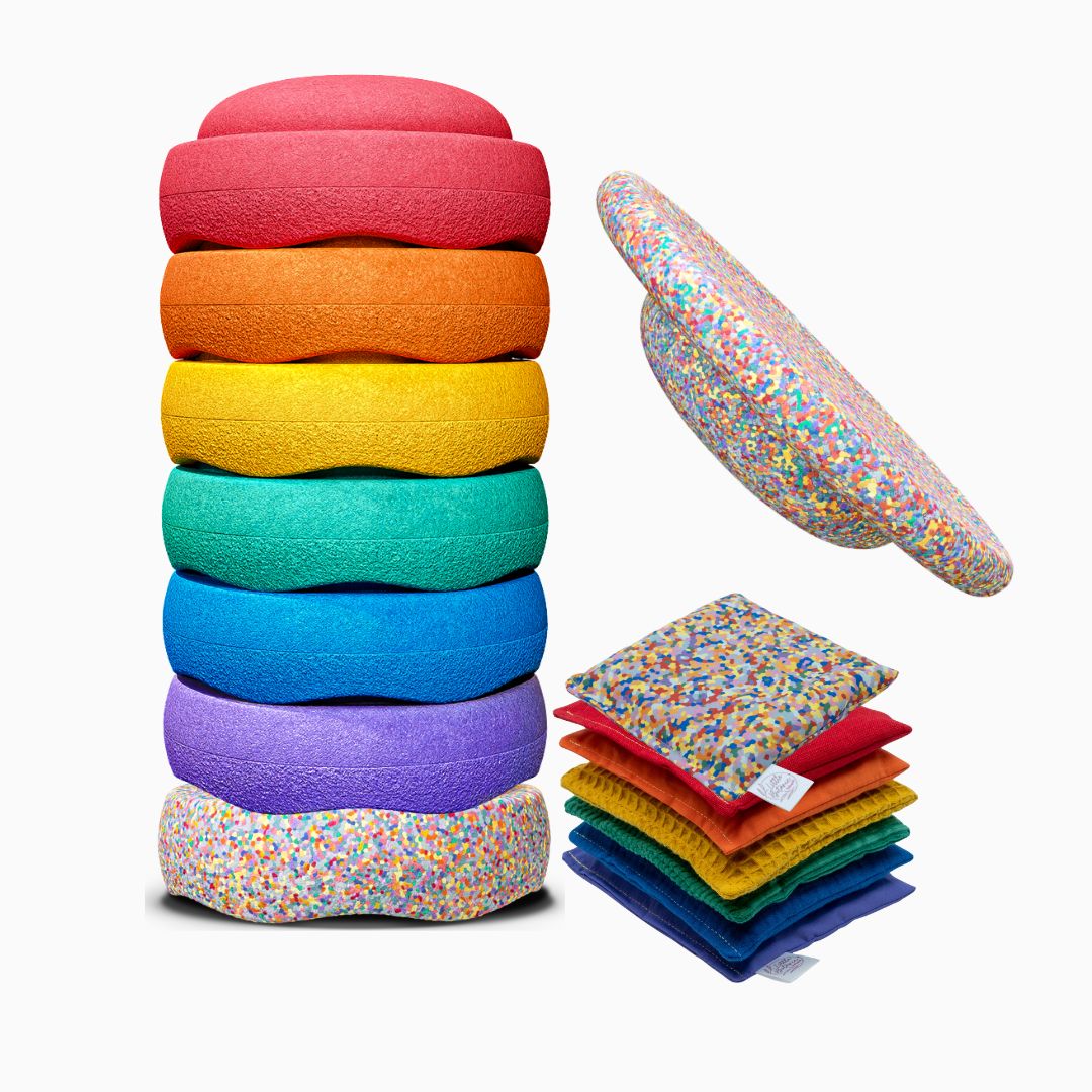 Stapelstein Rainbow voordeelbundel - super confetti