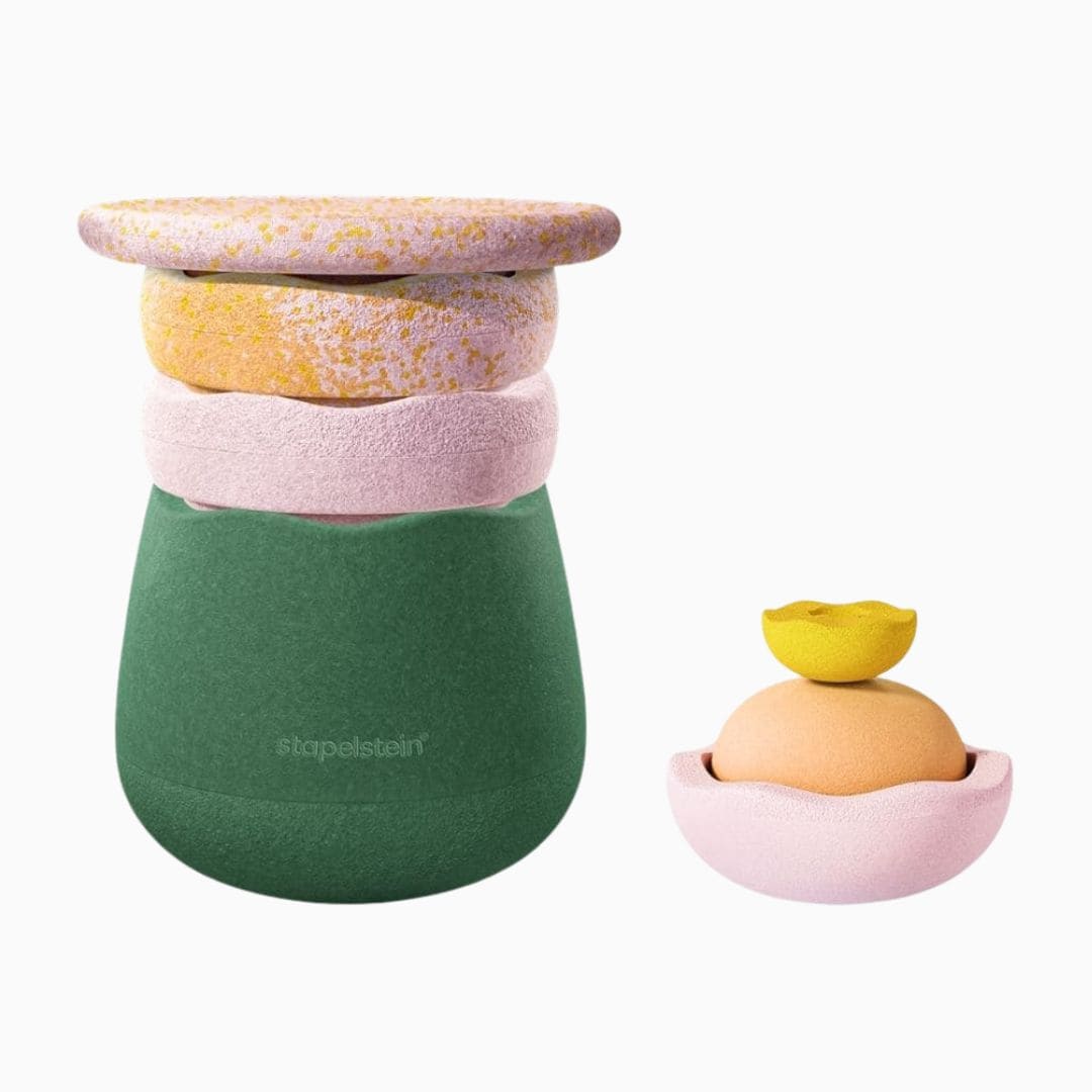 Stapelstein spring special set met base, balance board, stenen en en inside stenen